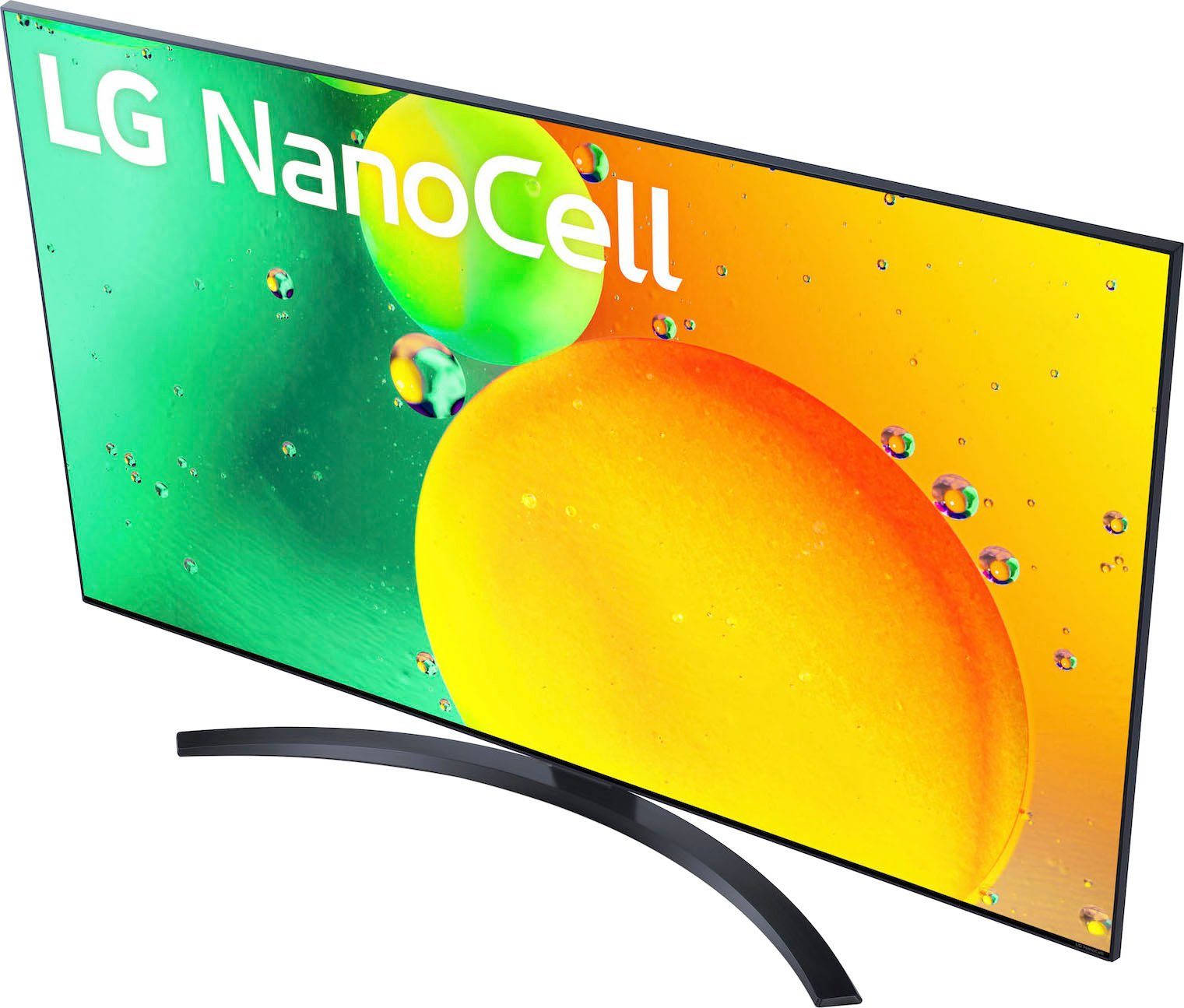 LG 43NANO769QA LED-Fernseher (108 cm/43 Zoll, 4K Ultra HD, Smart-TV, α5 Gen5 4K AI-Prozessor, Direct LED, HDMI 2.0, Sprachassistenten)