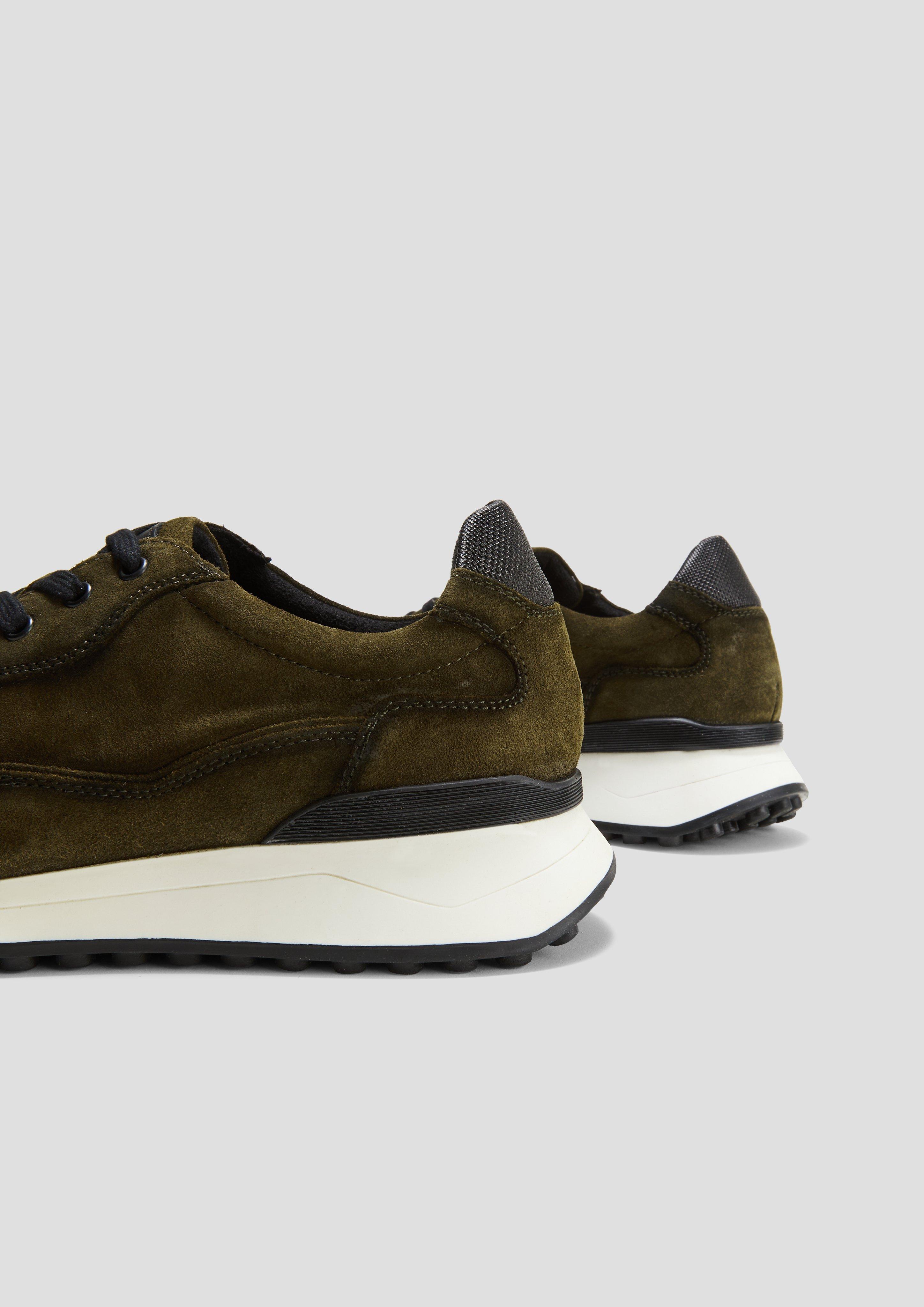 Sneaker in Veloursleder-Optik  6008187-701