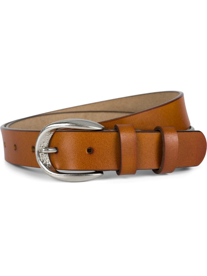 styleBREAKER Gürtel in Cognac günstig kaufen