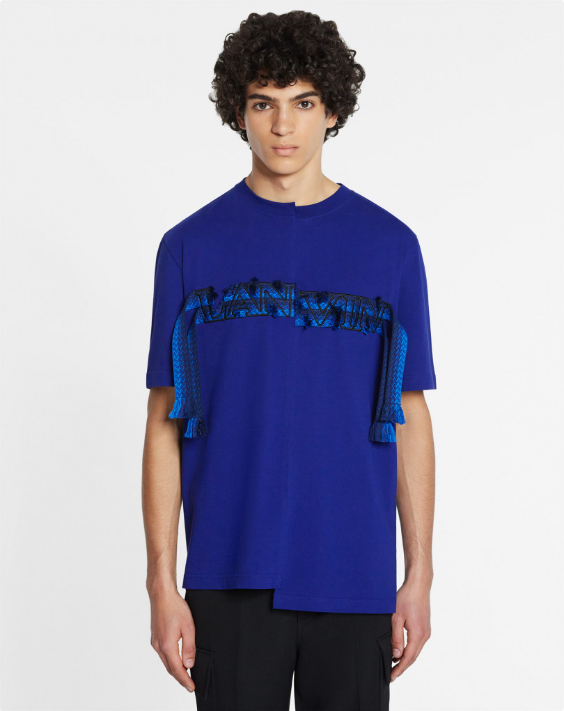 T-SHIRT ASYMÉTRIQUE CURB LACE