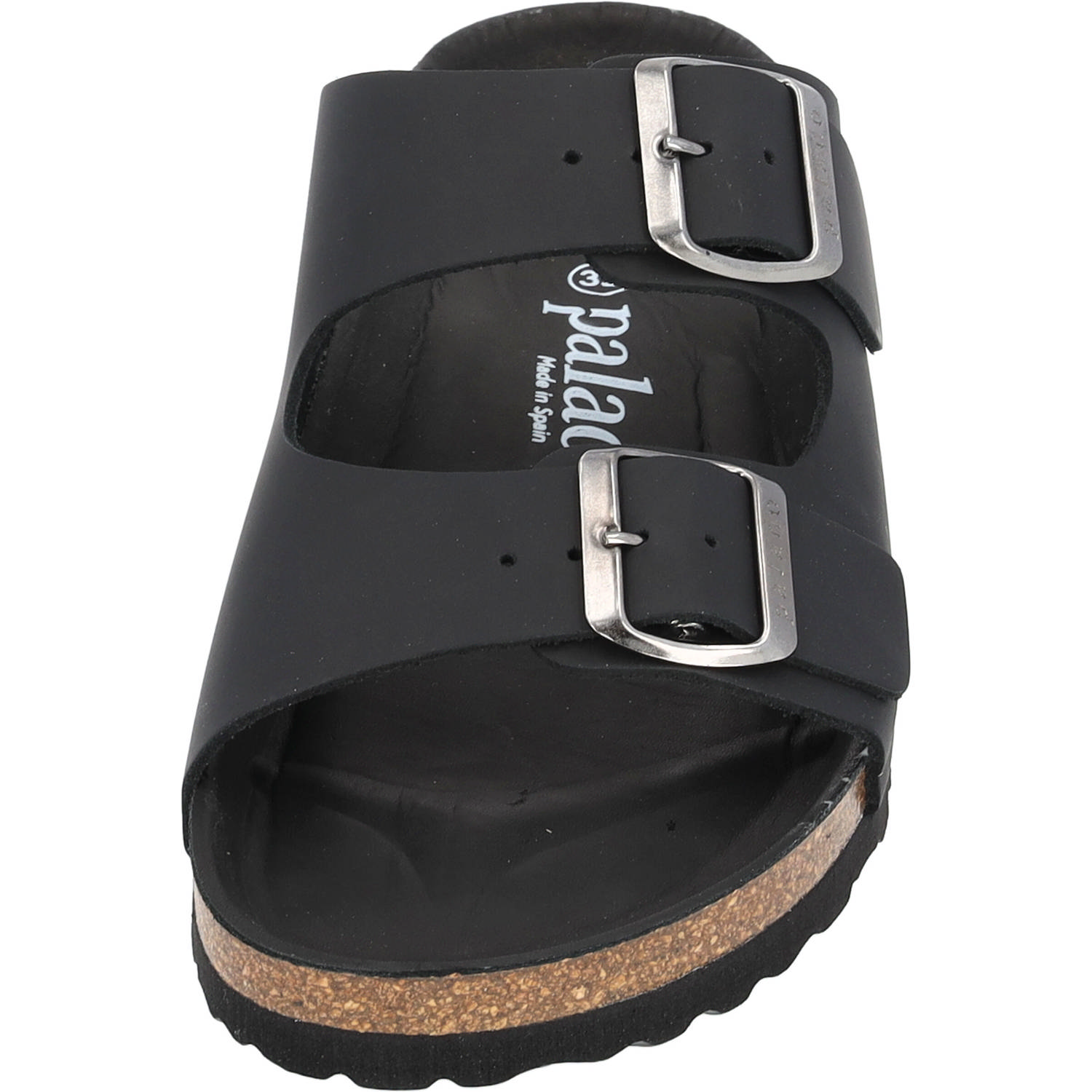 Palado Korfu Premium Leather, Pantoletten, Damen, Schwarz
