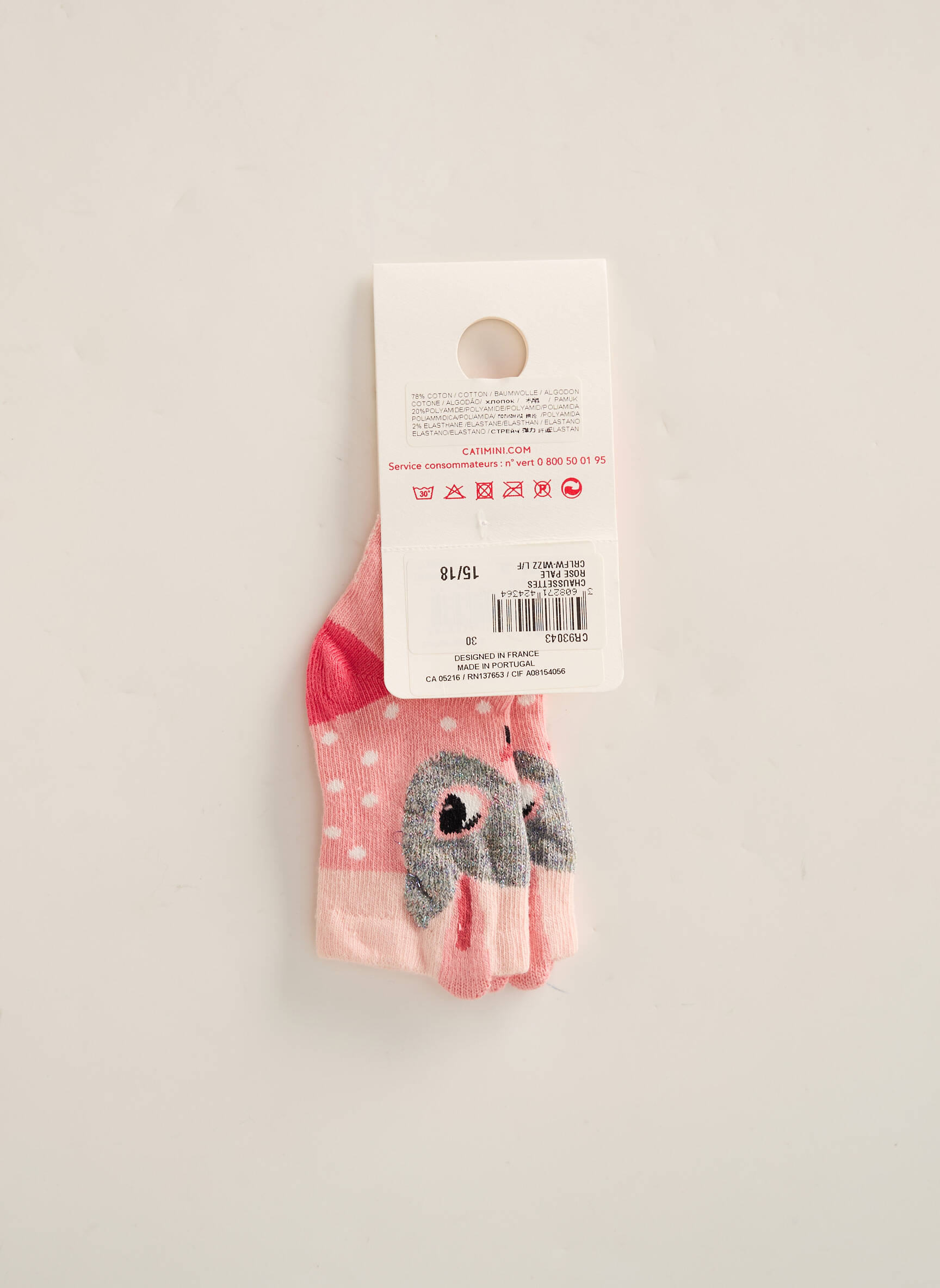 Catimini Chaussette Fille couleur rose