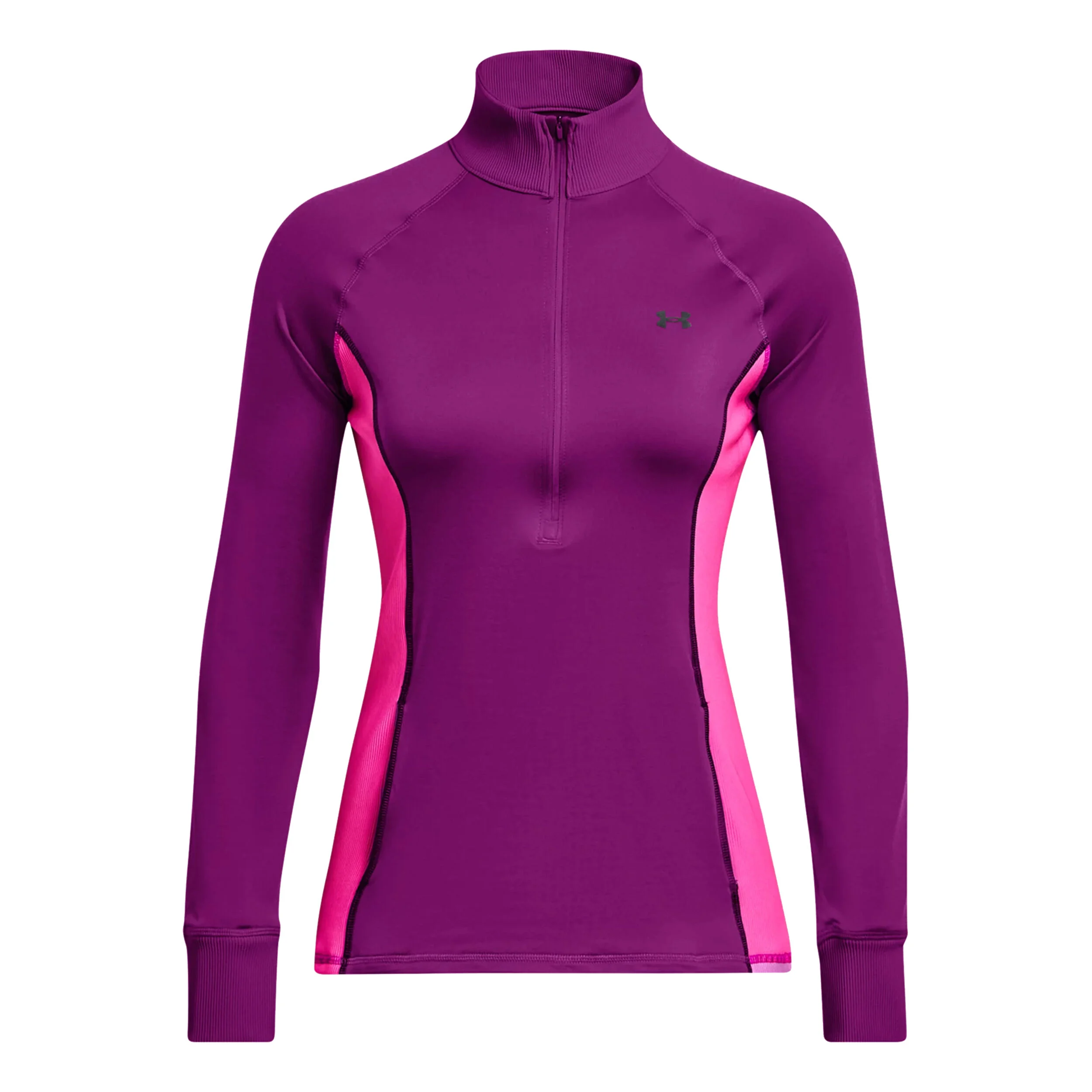 CW Half-Zip Longsleeve Damen - Lila, Pink