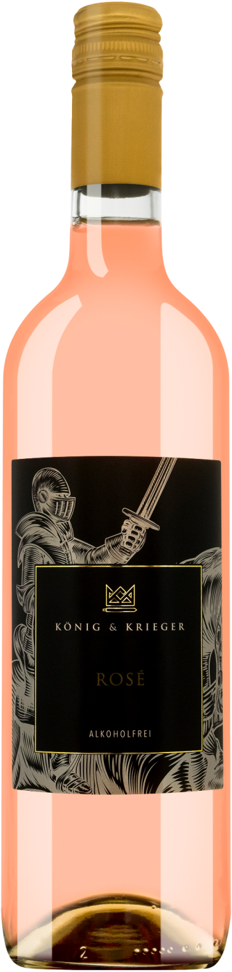 König und Krieger Rosé alkoholfrei