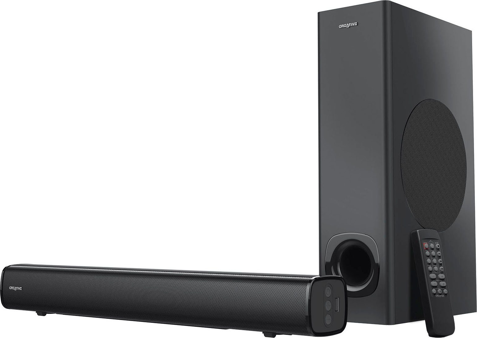 Creative Stage 2 2.1 Soundsystem (A2DP Bluetooth, AVRCP Bluetooth, 160 W)