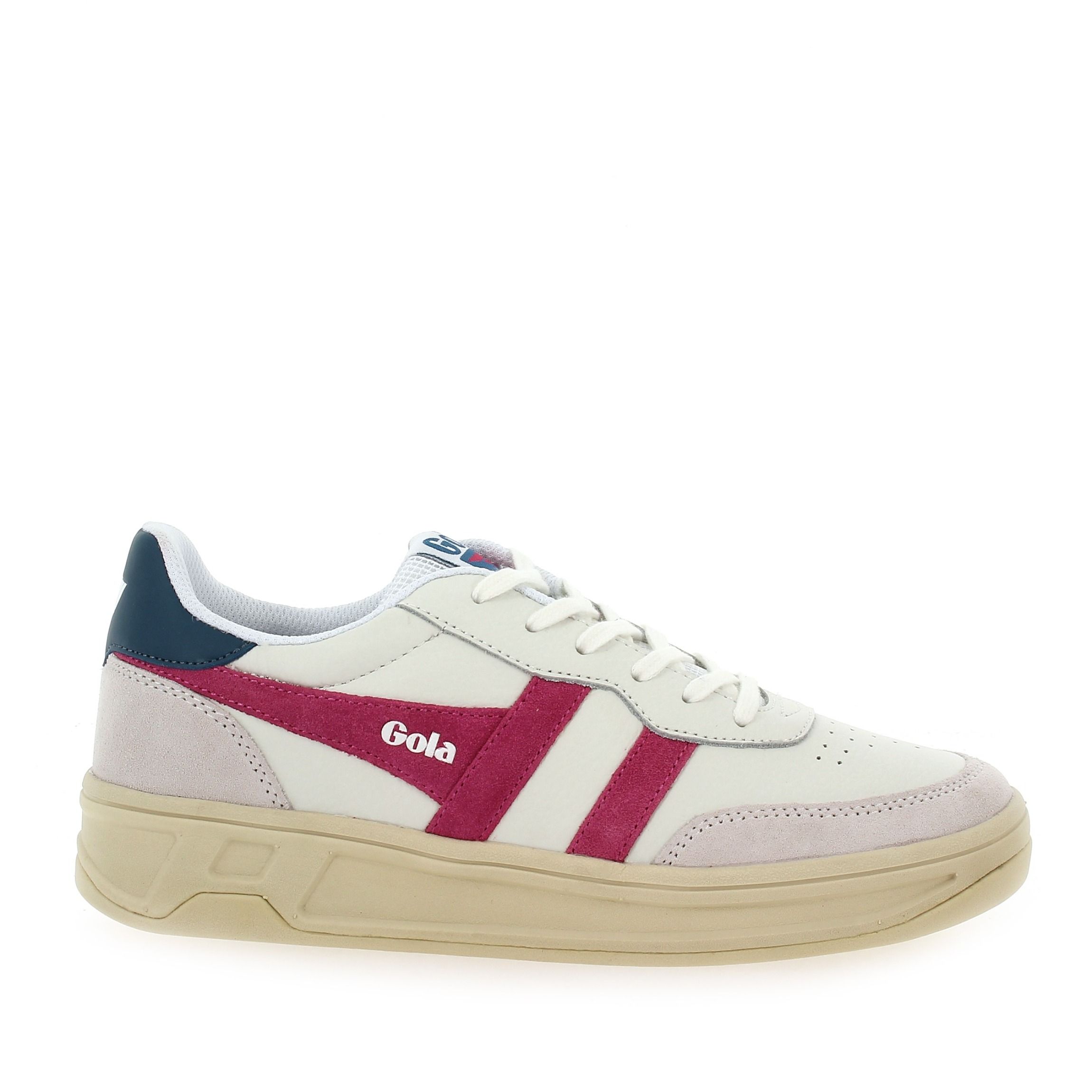 Gola  TOPSPIN CLB399 - Blanc Fuchsia