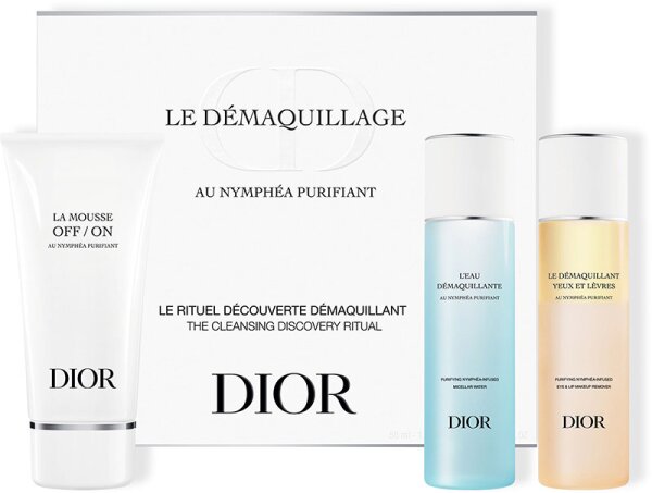 DIOR Hautpflegeset mit klärender Seerose Gesichtspflegeset