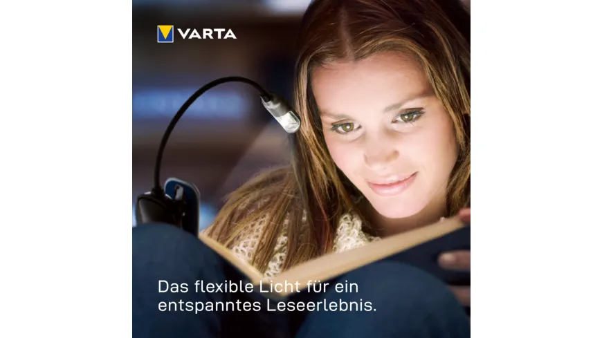 VARTA Lampe Book Light mit Batterien 2xCR2032 Blister