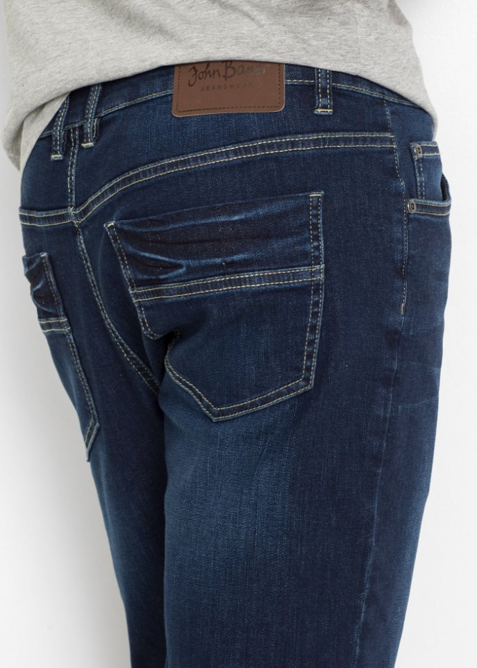 Regular Fit Stretch-Jeans, Tapered