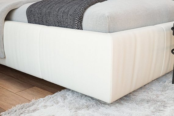 KAWOLA Polsterbett HENRY, Bett, versch. Bezüge, versch. Größen und versch. Farben