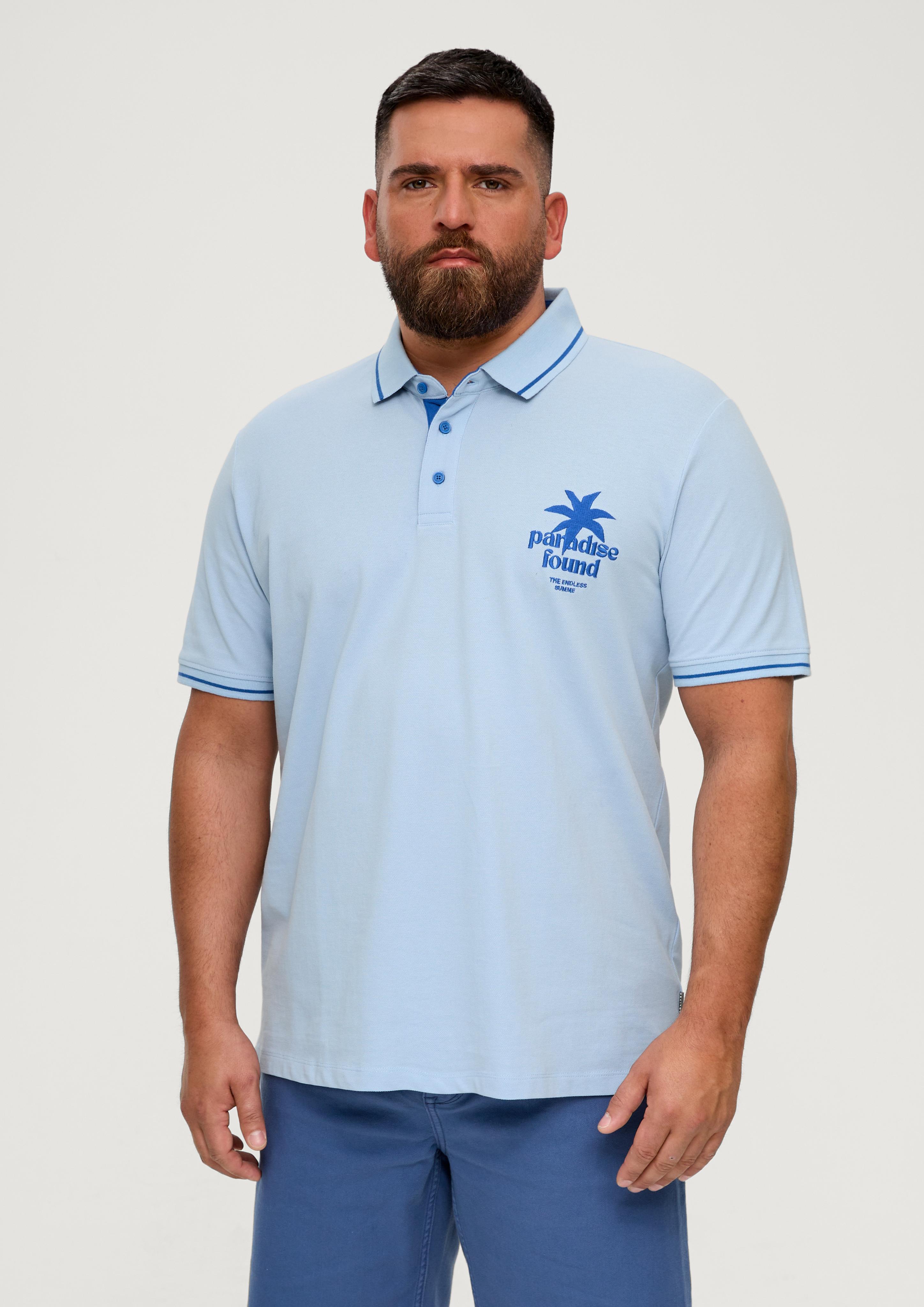 Polo-Shirt aus Baumwoll-Piqué  2135549-50D1