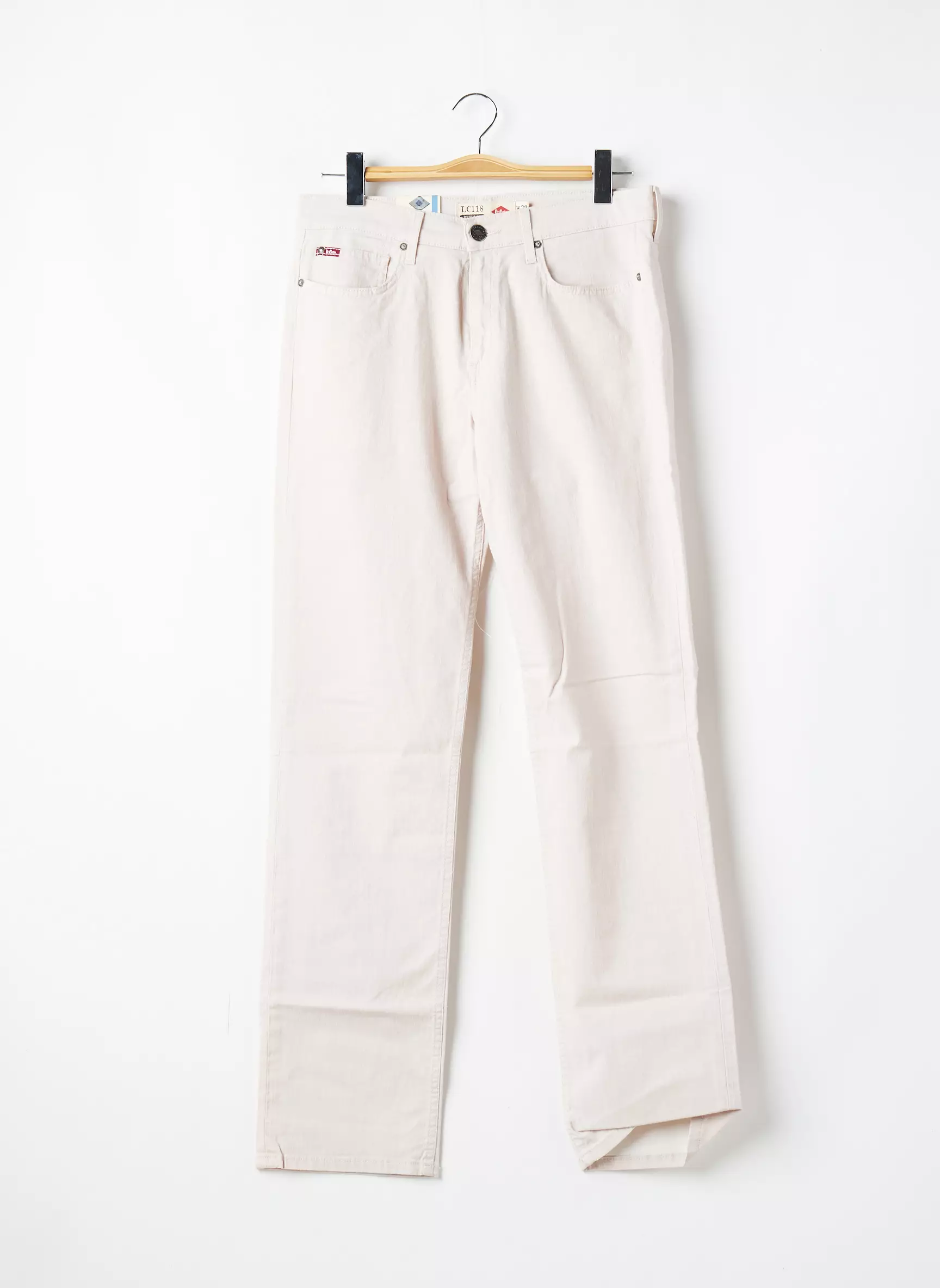 Lee Cooper Pantalons Droits Homme couleur beige