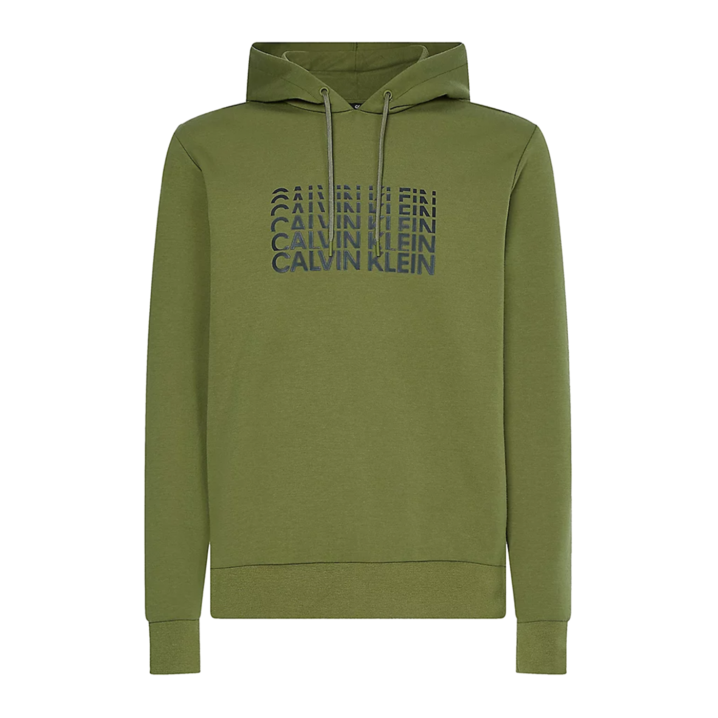 Calvin Klein Performance Hoody Grün Schwarz F340