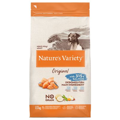 Nature's Variety Original No Grain Mini Adult Lachs