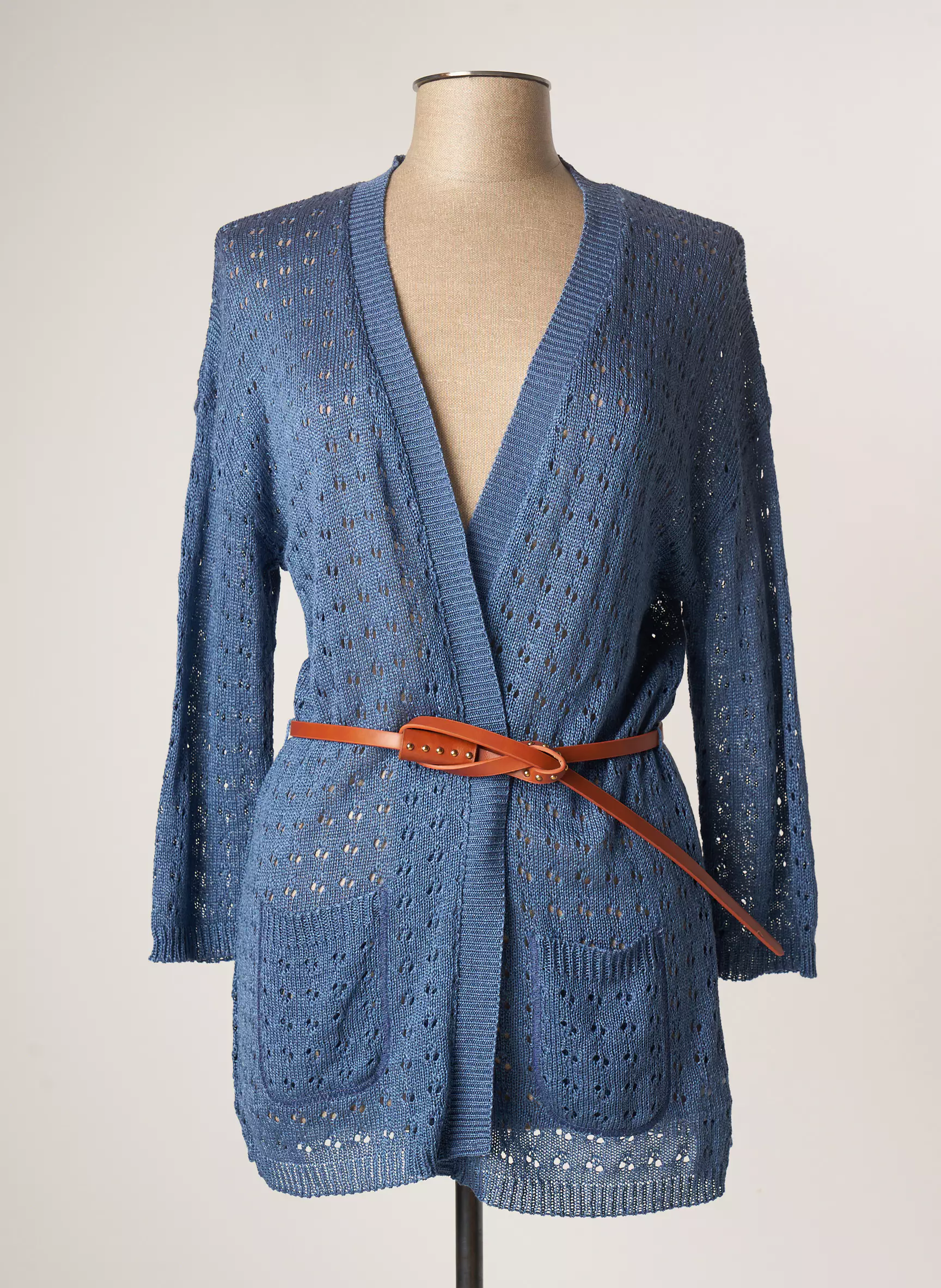 Griffon Gilet Femme couleur bleu