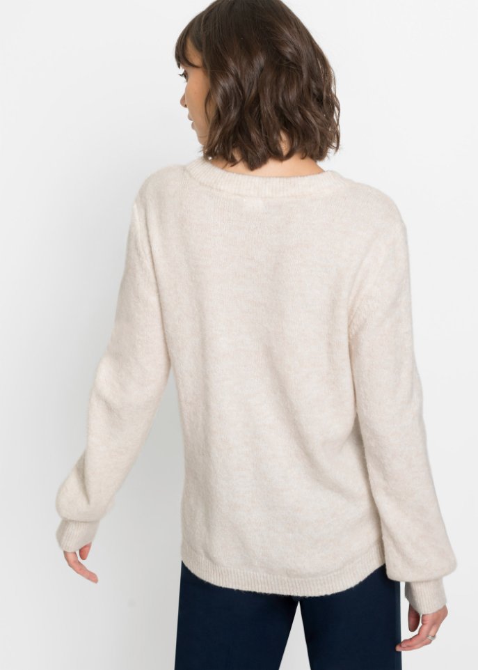 Pullover mit Ballonärmeln
