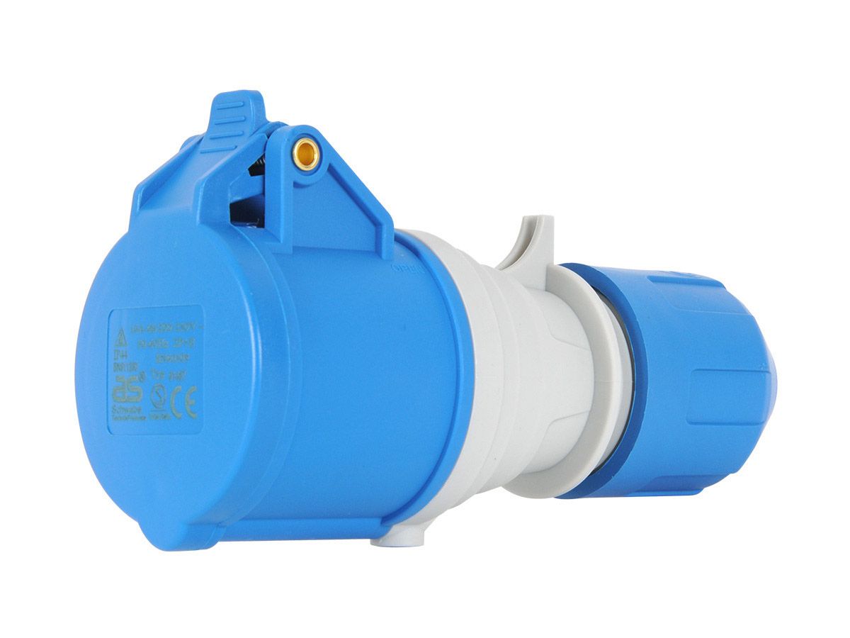 Schwabe CEE Kupplung mit Powerlight
