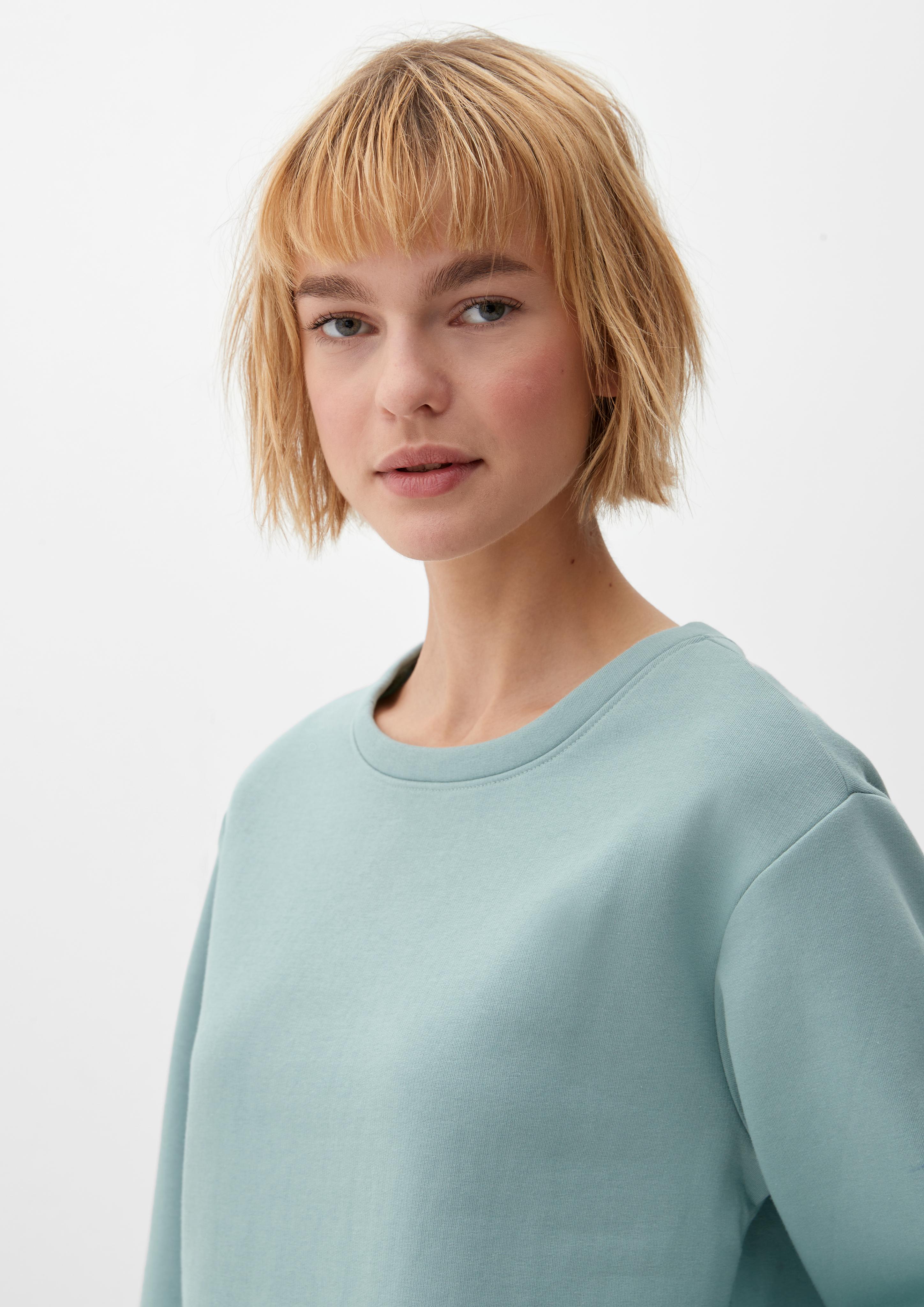 Sweatshirt mit abgerundetem Saum  2121410-7218