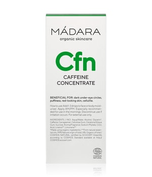 MADARA Custom Actives Ceffeine Concentrate Gesichtsöl 17.5 ml