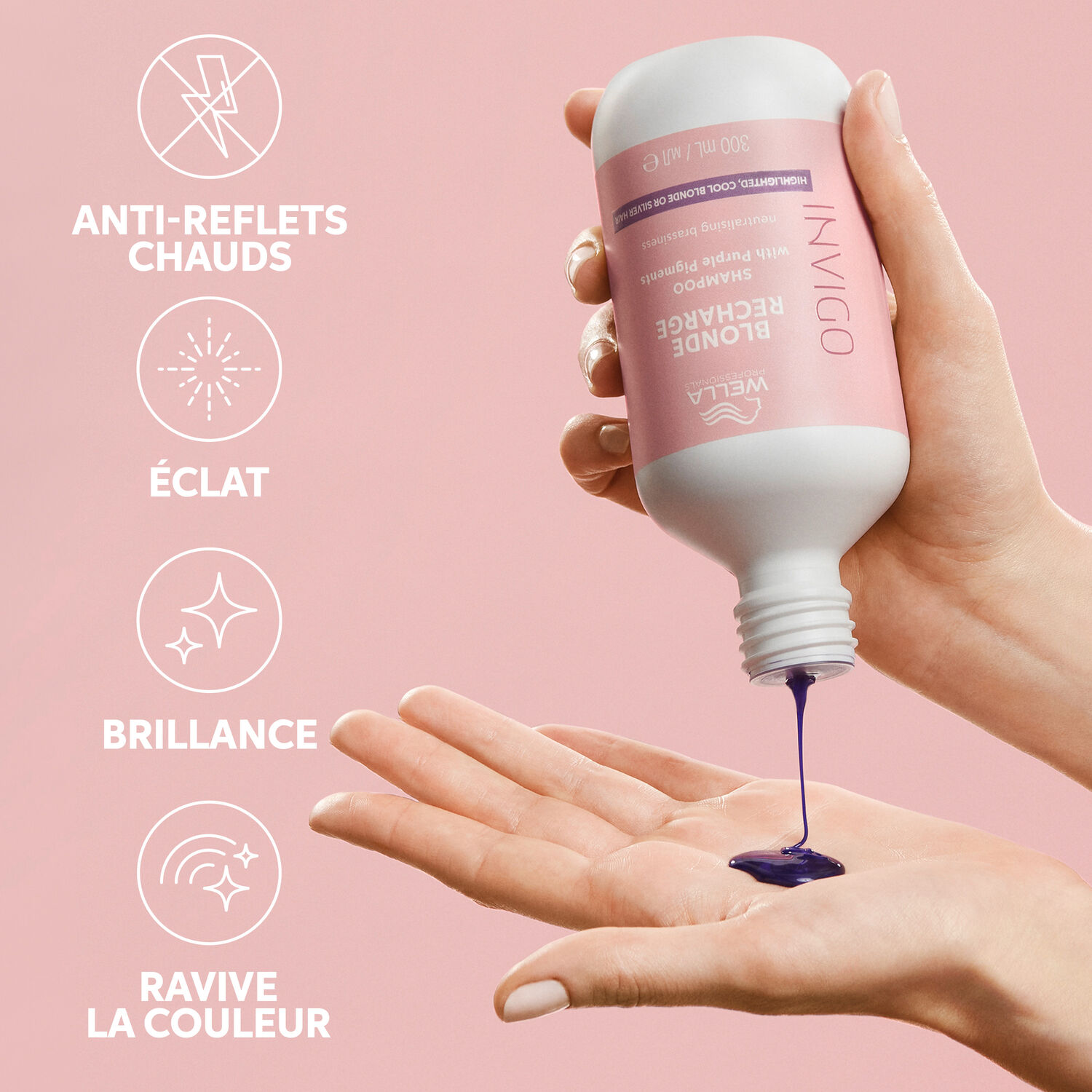 Wella Invigo Blond Recharge Shampooing Raviveur de Couleur