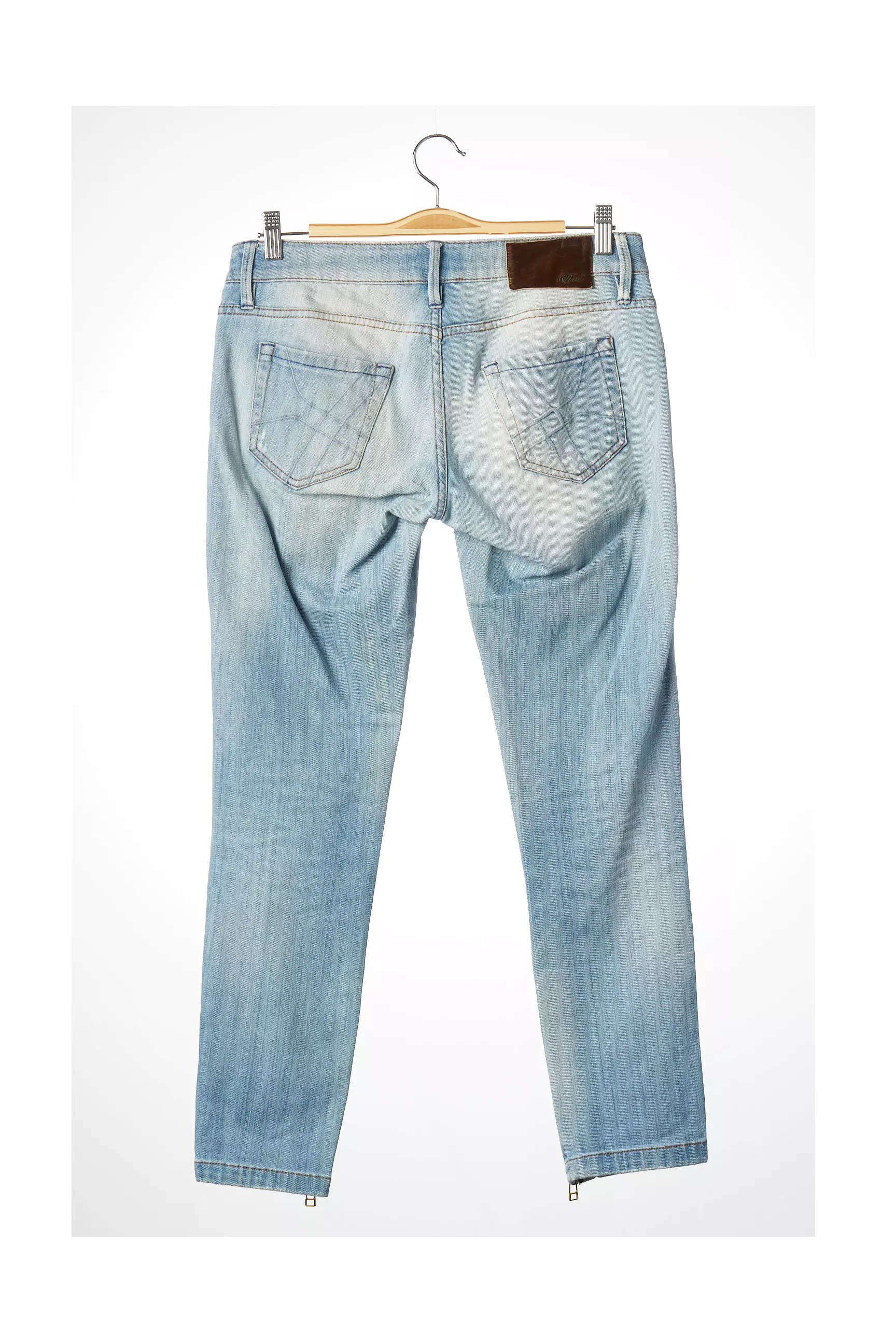 Pinko Pantalon7 8 Femme couleur bleu