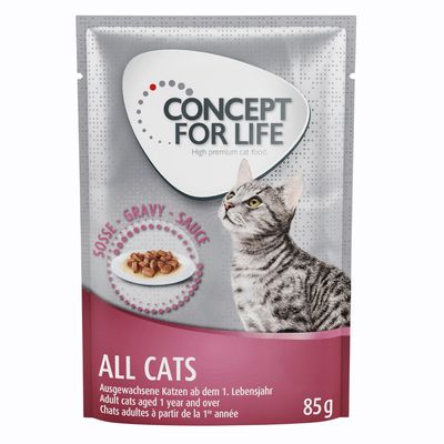 Gemischtes Sparpaket Concept for Life Gelee & Soße 24 x 85 g