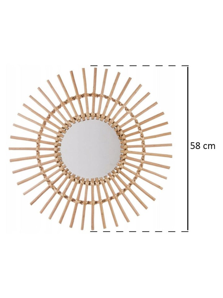 Atmosphera Créateur d'intérieur Wandspiegel in beige günstig kaufen onesize