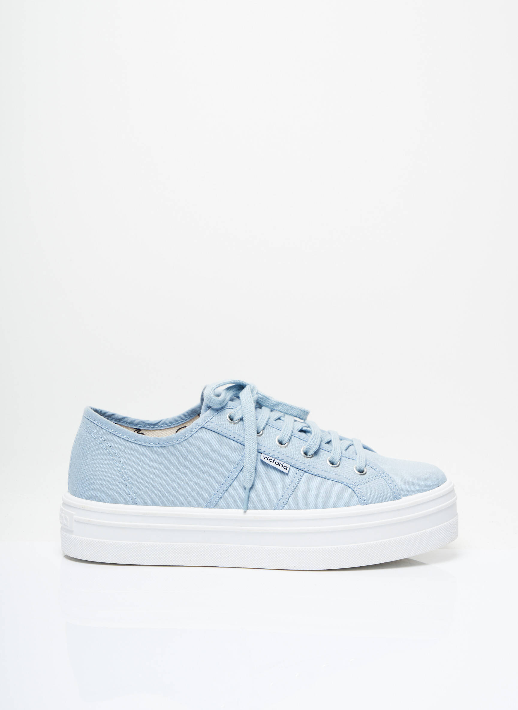 Victoria Baskets Femme couleur bleu