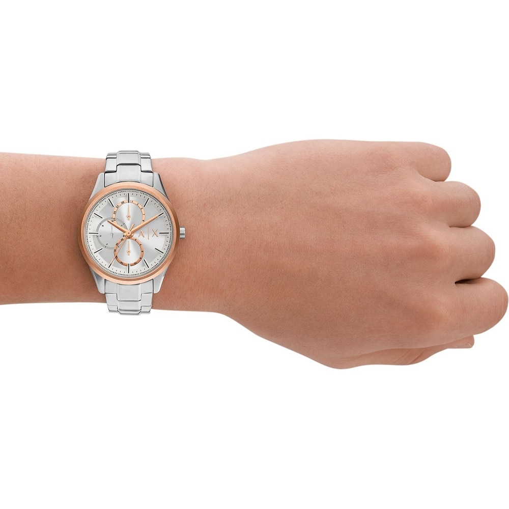 Armani Exchange Montre pour hommes Acier inoxydable Montre
