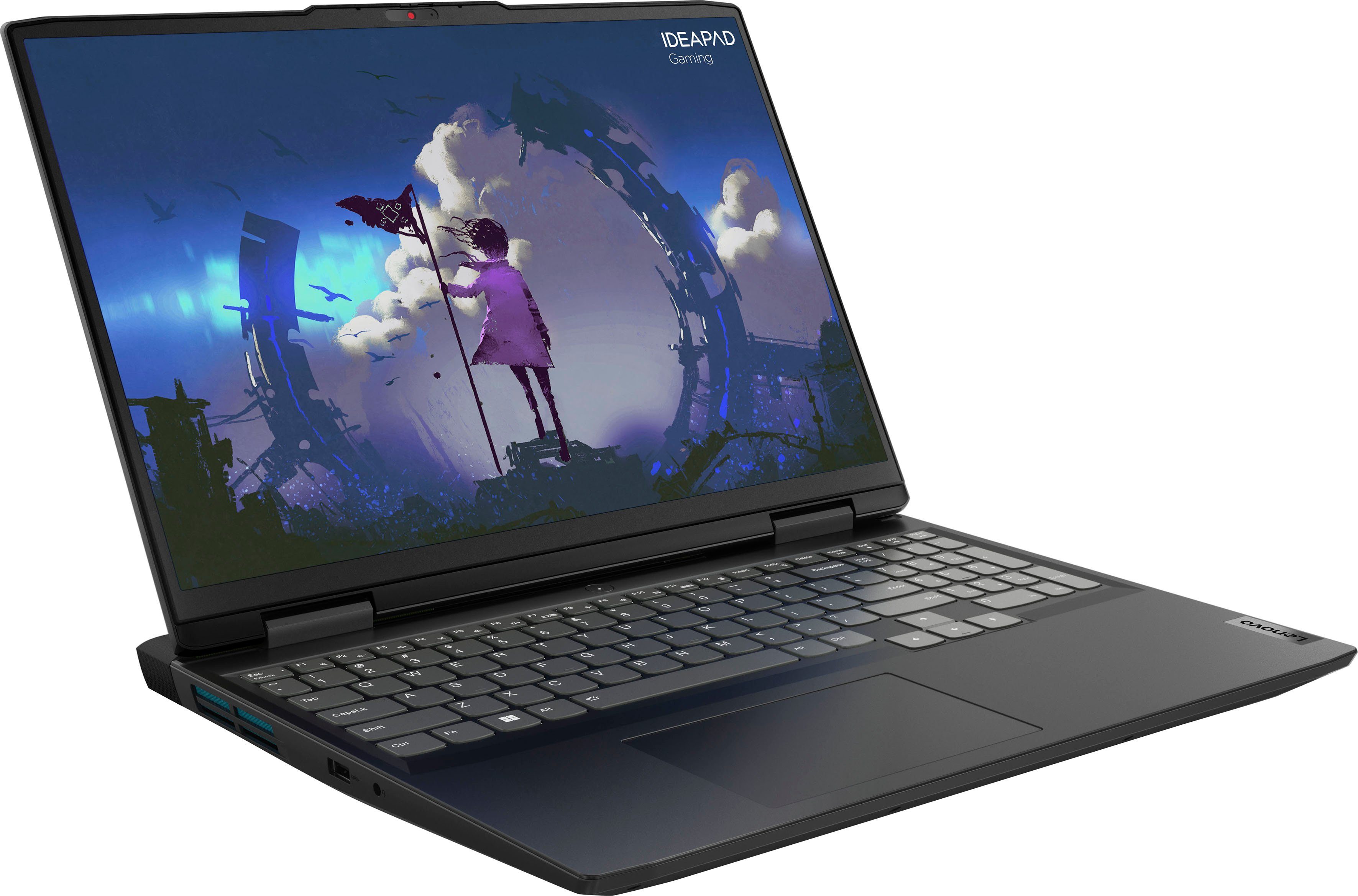 Lenovo IdeaPad Gaming 3 16IAH7 Gaming-Notebook (40,6 cm/16 Zoll, Intel Core i5 12450H, GeForce RTX 3050 Ti, 512 GB SSD, 3 Monate kostenlos Lenovo Premium Care)