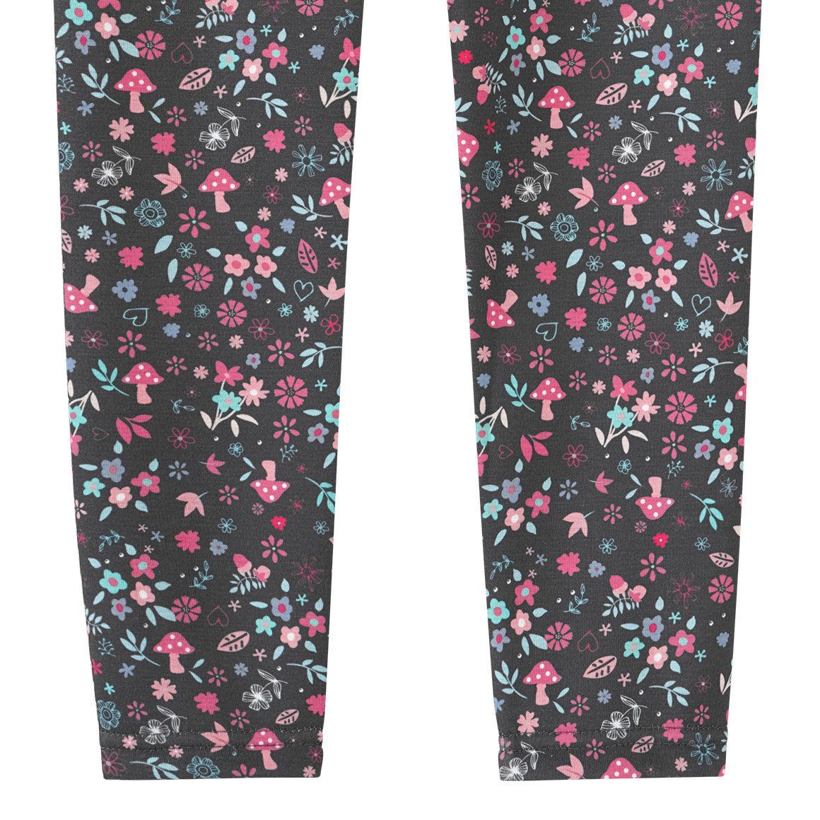 Mädchen Thermo-Leggings mit floralem Muster