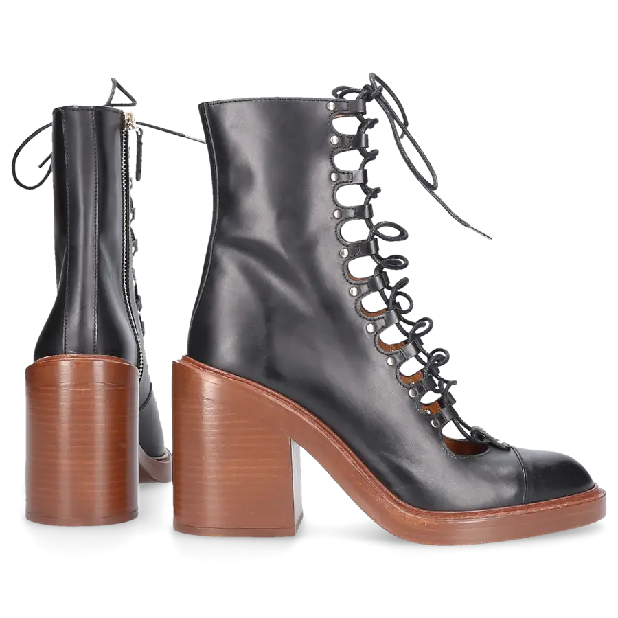 Chloé - Stiefeletten MAY Kalbsleder - schwarz