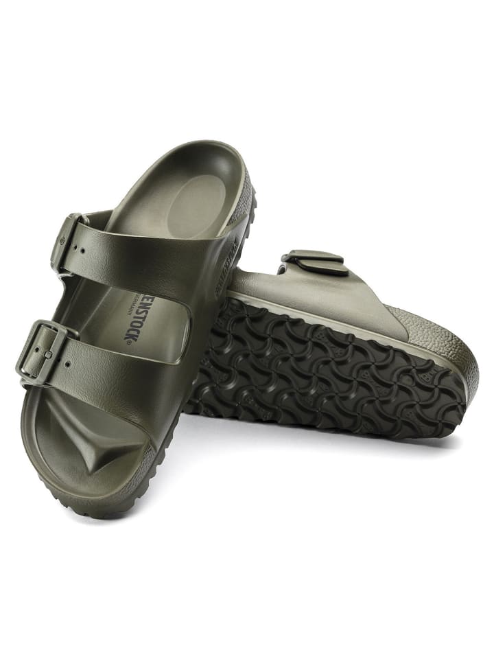 Birkenstock Sandale Arizona in khaki günstig kaufen