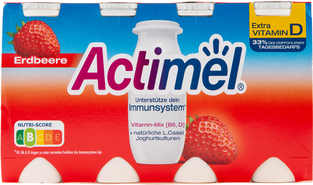 Danone Actimel Erdbeere