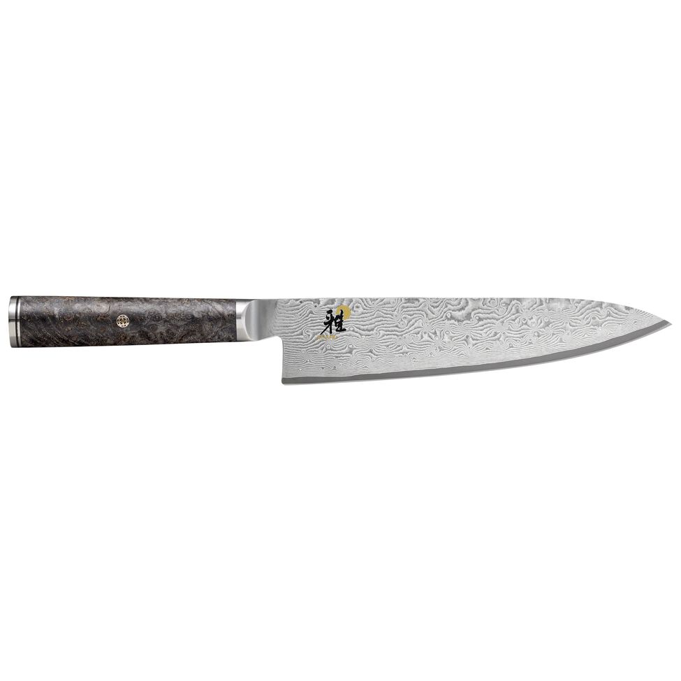 Gyutoh 20 cm, Schwarz-Ahorn
