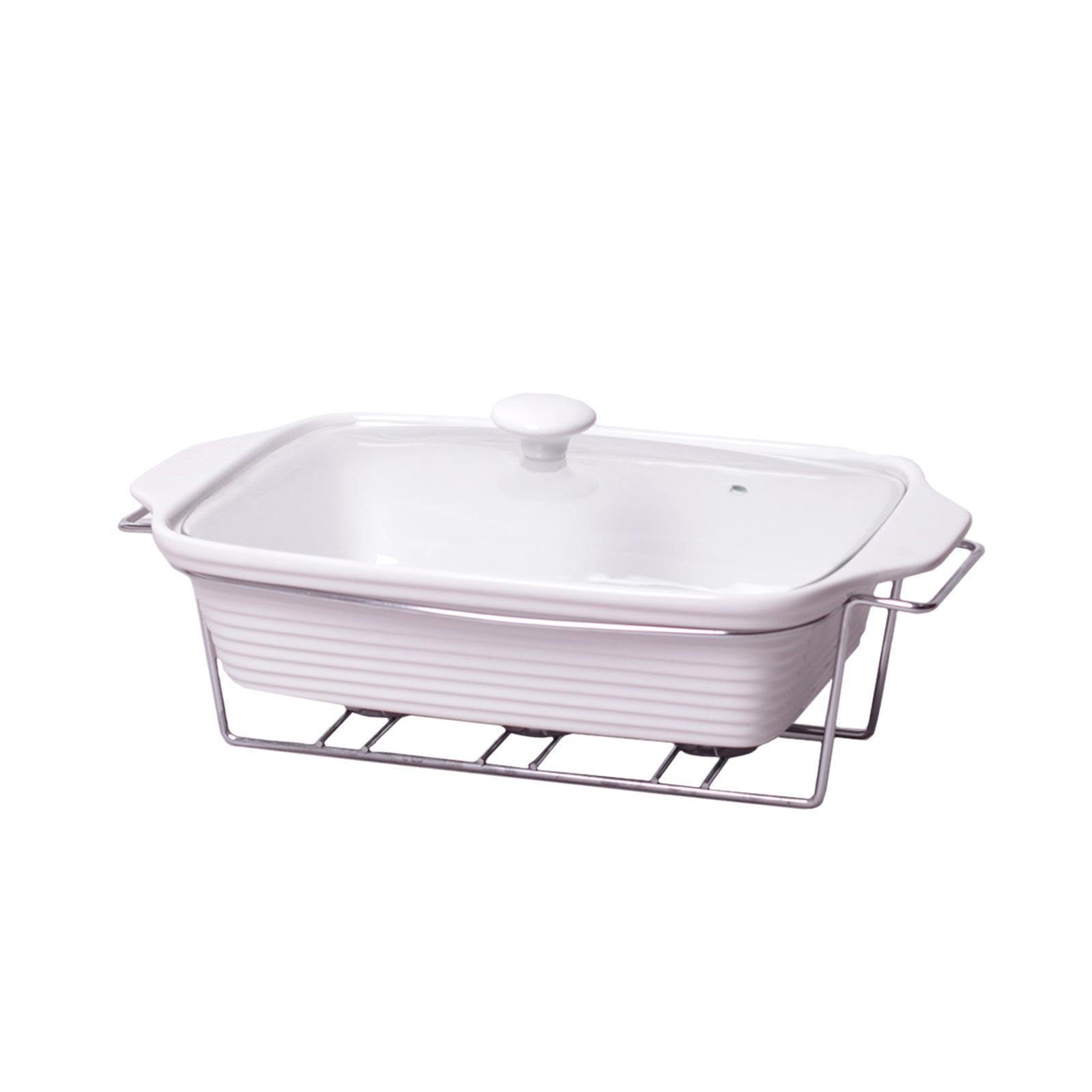 4BIG.fun Backform Speisenwärmer 3 L Wärmebehälter Chafing-Dish