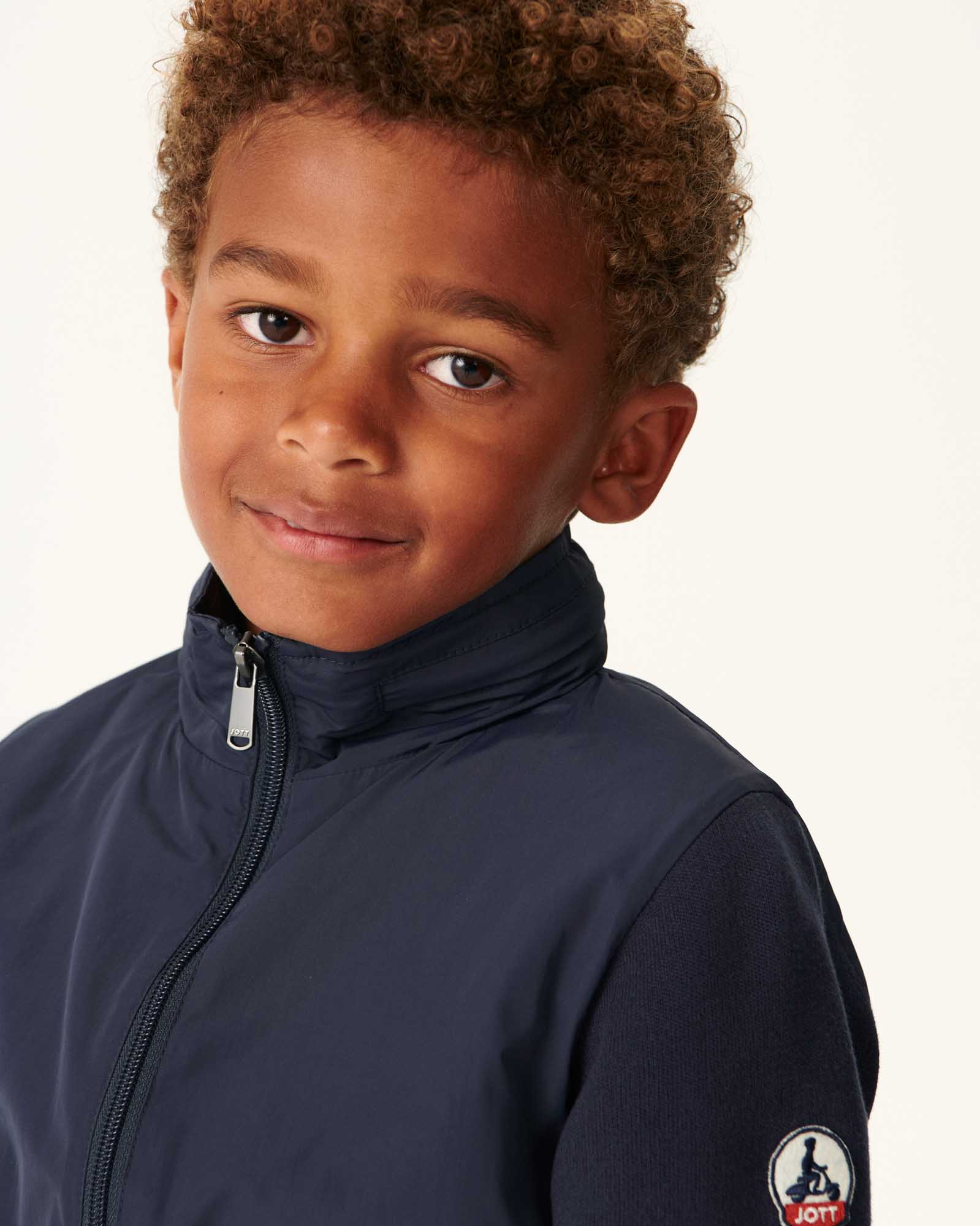 Veste légère à capuche Marine enfant Real