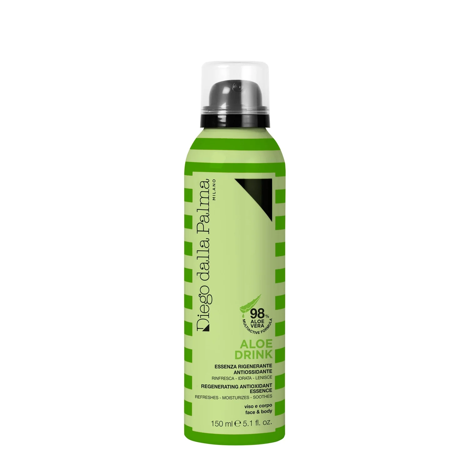 Esencia antioxidante regeneradora de Aloe Drink - Agua corporal para después del sol, spray facial hidratante, fluido corporal, loción facial para después del sol