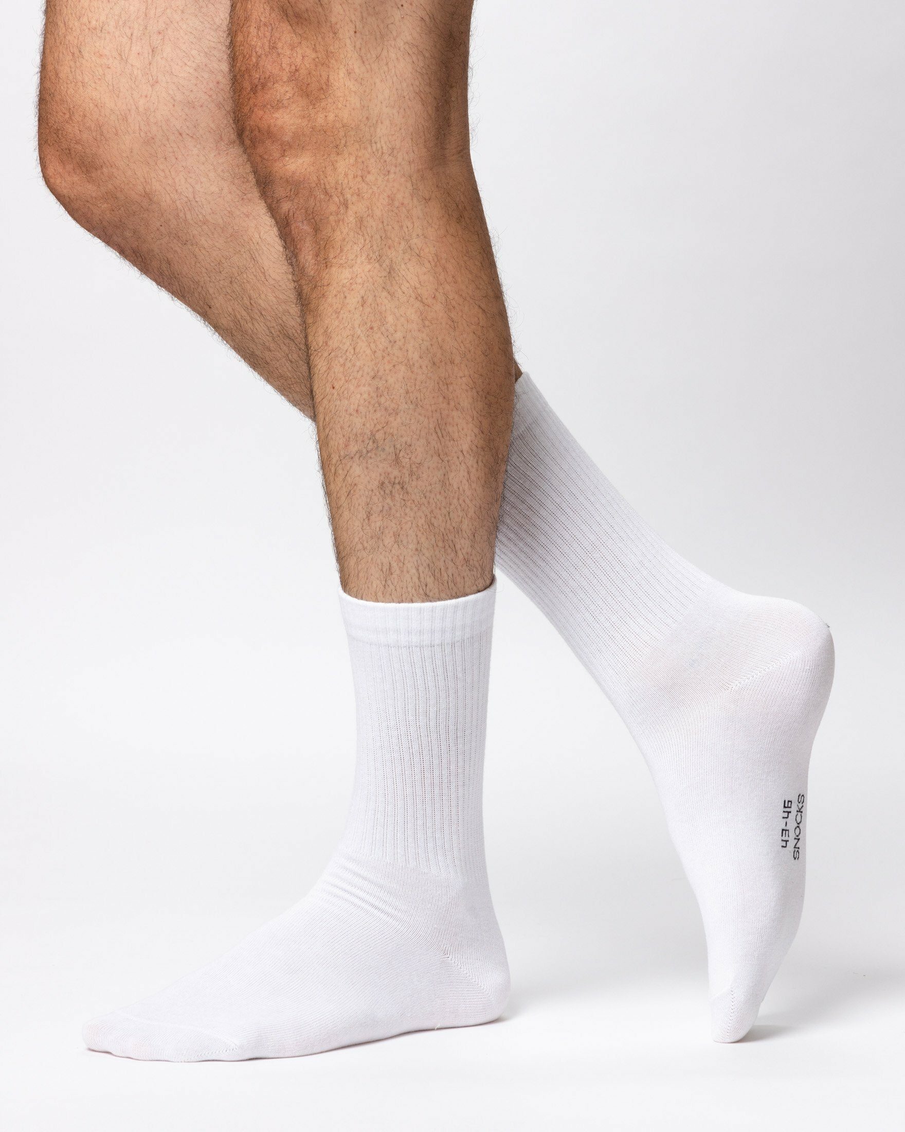 SNOCKS Tennissocken Hohe Sportsocken für Damen & Herren Tennissocken (2-Paar) aus Bio-Baumwolle, stylish für jedes Outfit