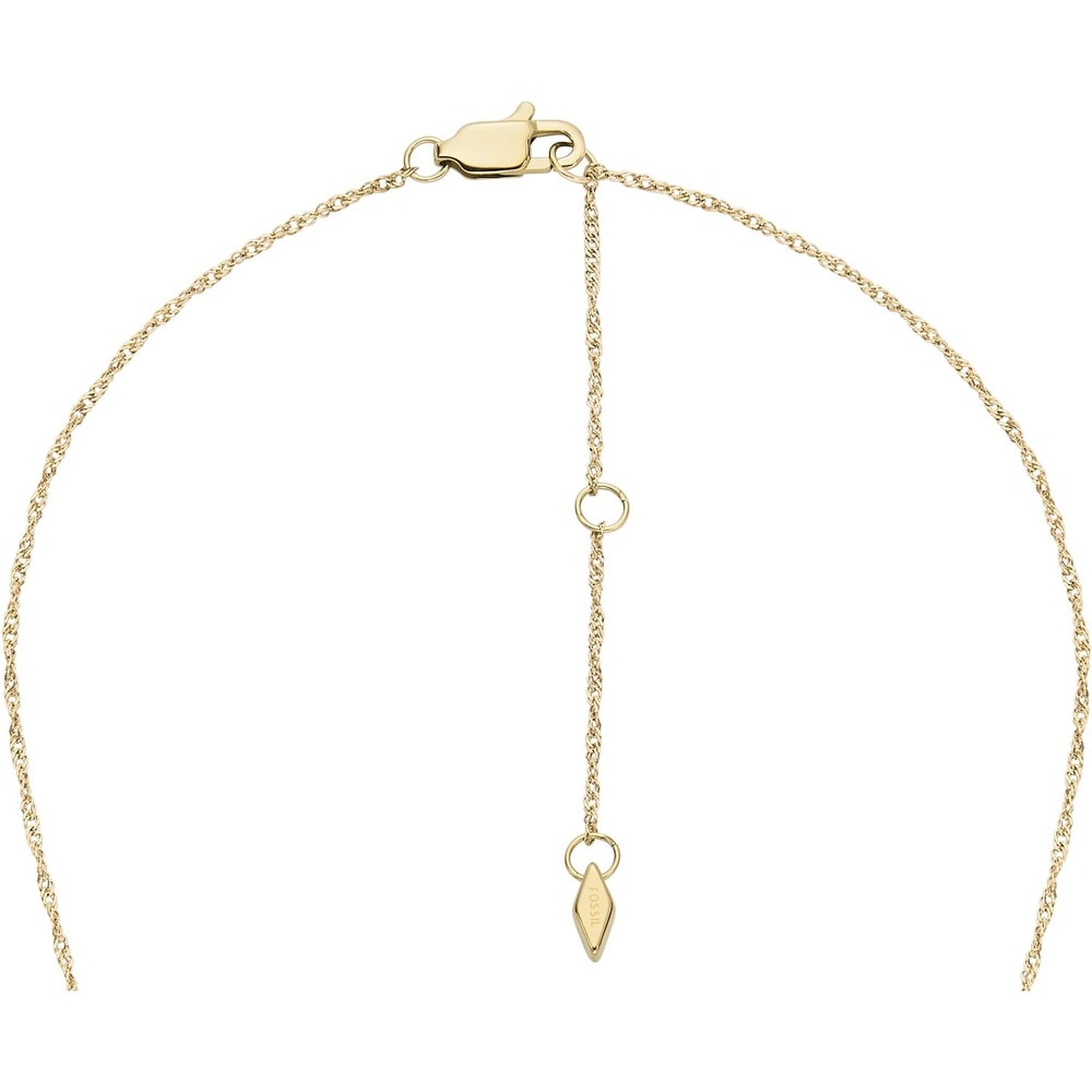 Fossil Chaînette Acier inoxydable collier
