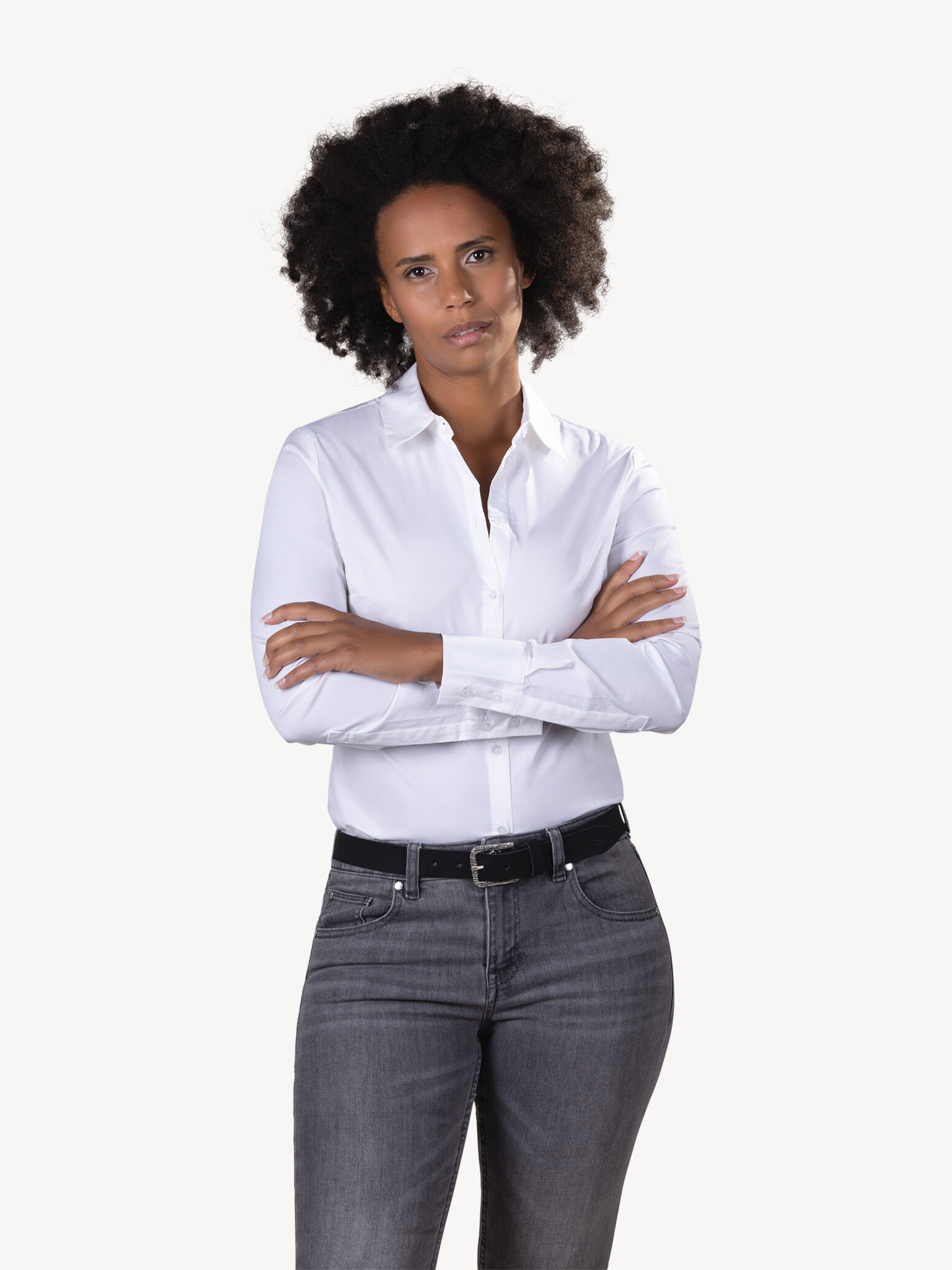 Ceinture en cuir - noir