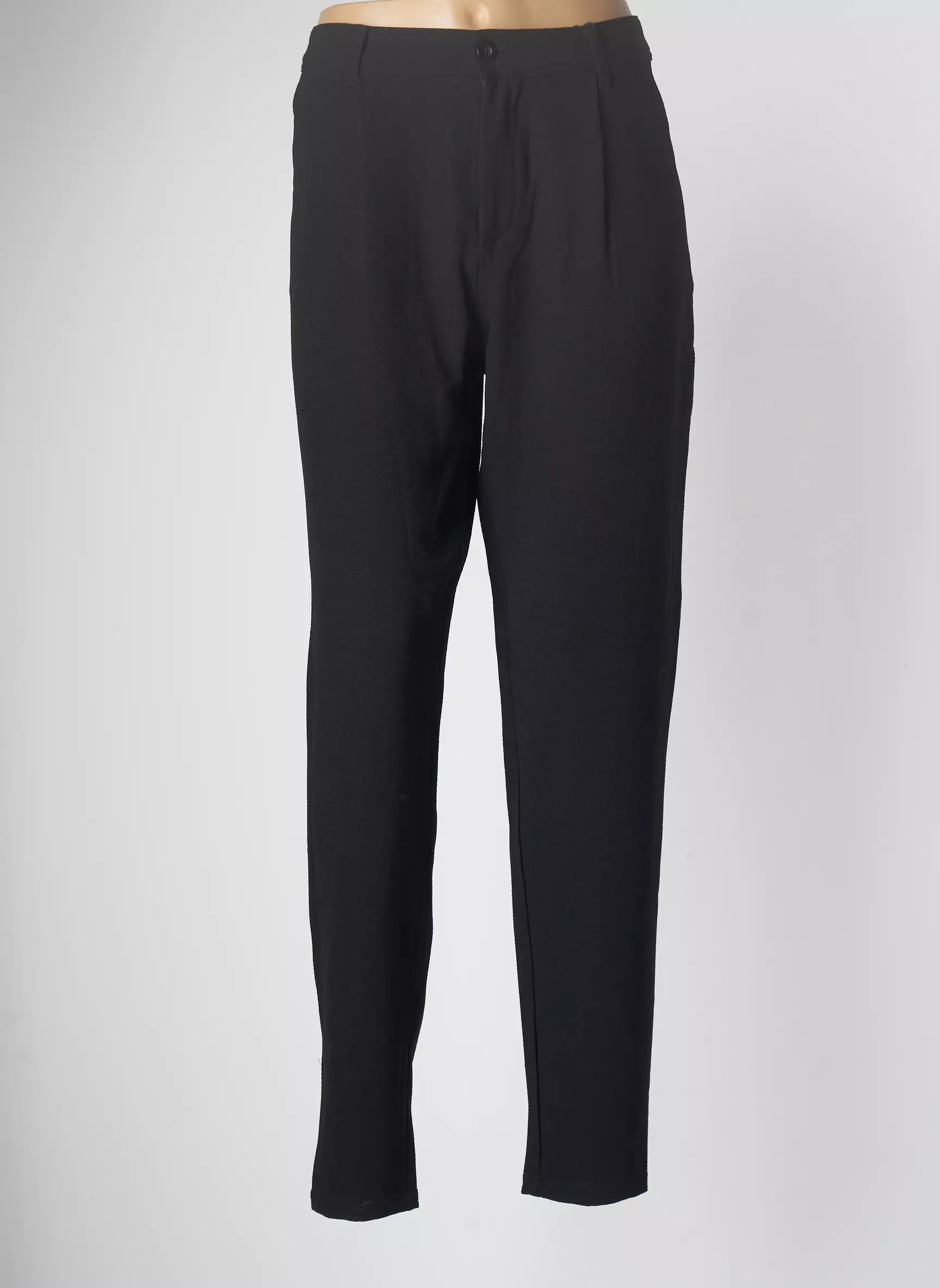 B Young Pantalons Droits Femme couleur noir