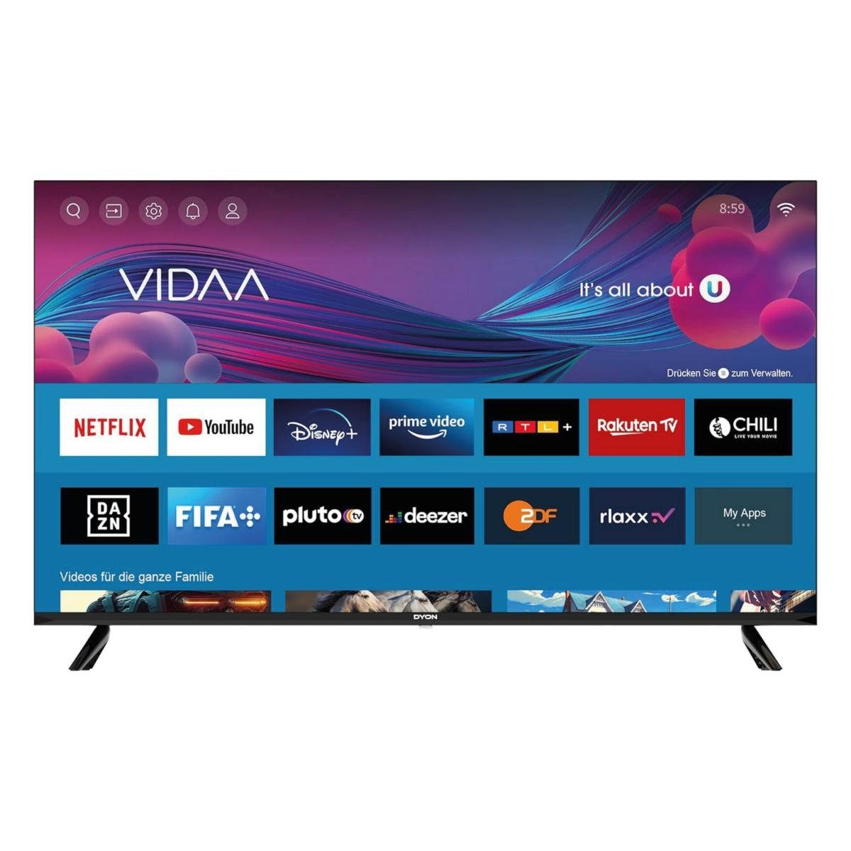 Dyon MOVIE SMART 40 VX-2 LED-Fernseher (100 cm/40 Zoll, Full HD, Smart-TV)