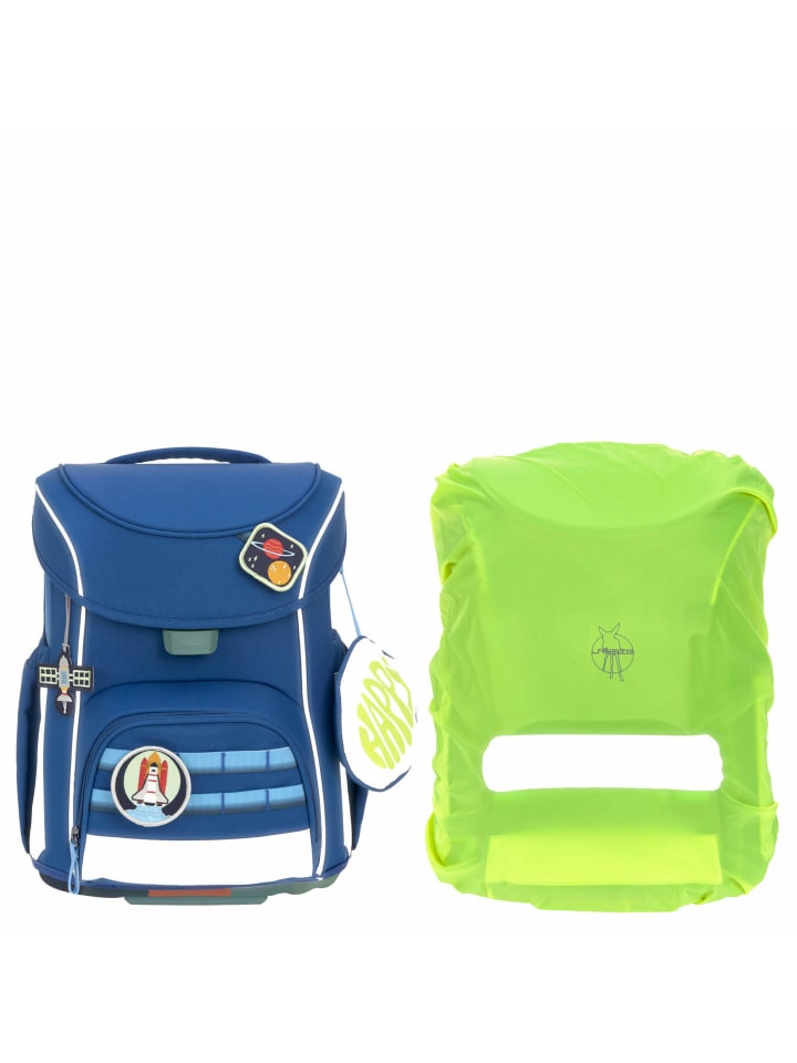 Lässig School Set Slim Unique - Schulranzen Set 7tlg. (Black) in Dark Blue günstig kaufen onesize