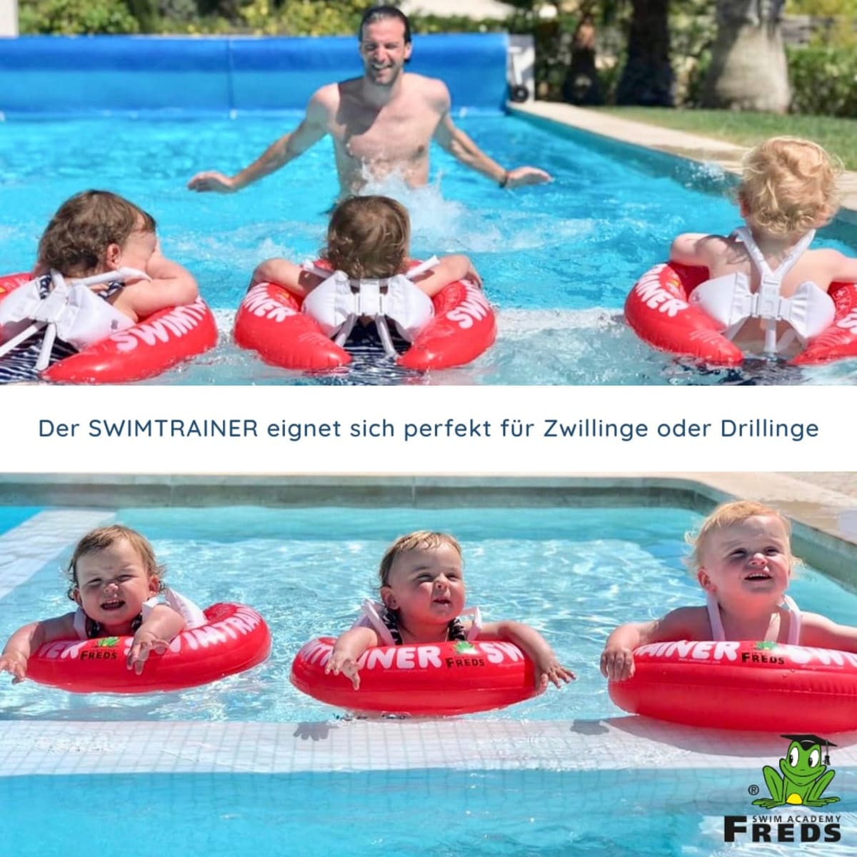 Schwimmtrainer Classic Rot, 1 St