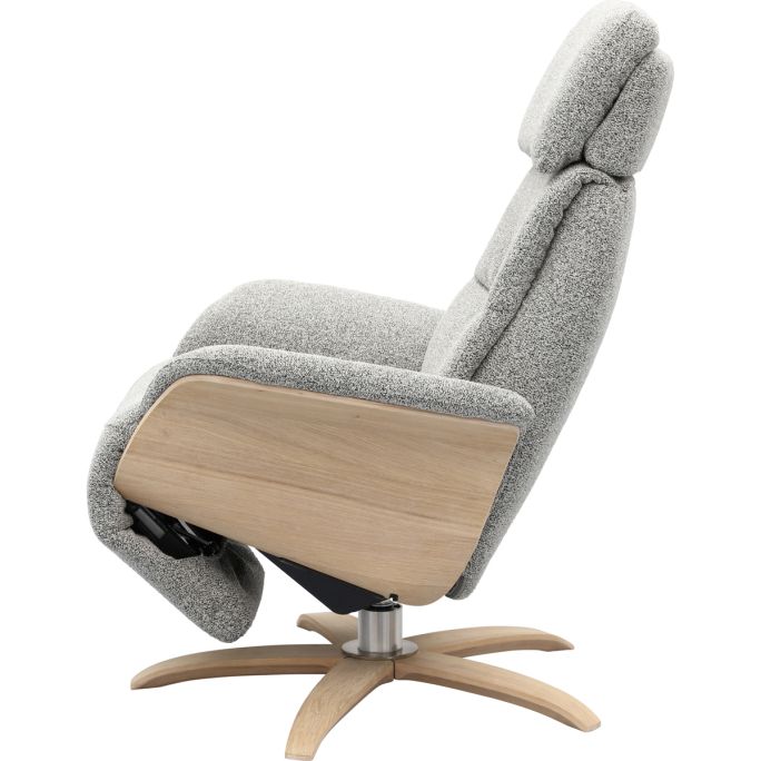 Trendhopper Relaxsessel Brixen Steingrau