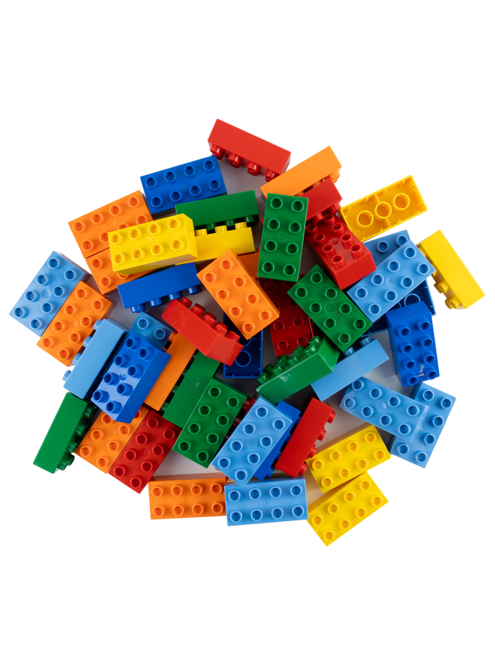 LEGO DUPLO® 2x4 Bausteine Bunt Gemischt 3011 - ab 18 Monaten in multicolored günstig kaufen
