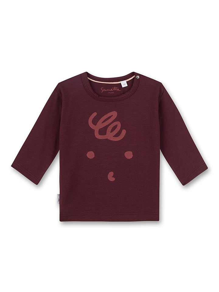 Sanetta Kidswear Longsleeve in Rot günstig kaufen