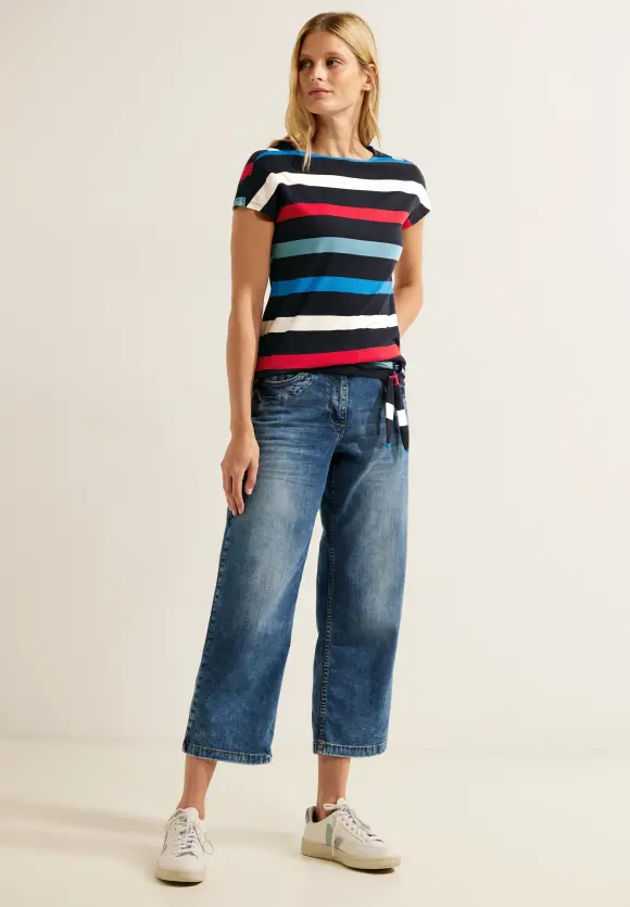 CECIL Shirt mit Knotendetail