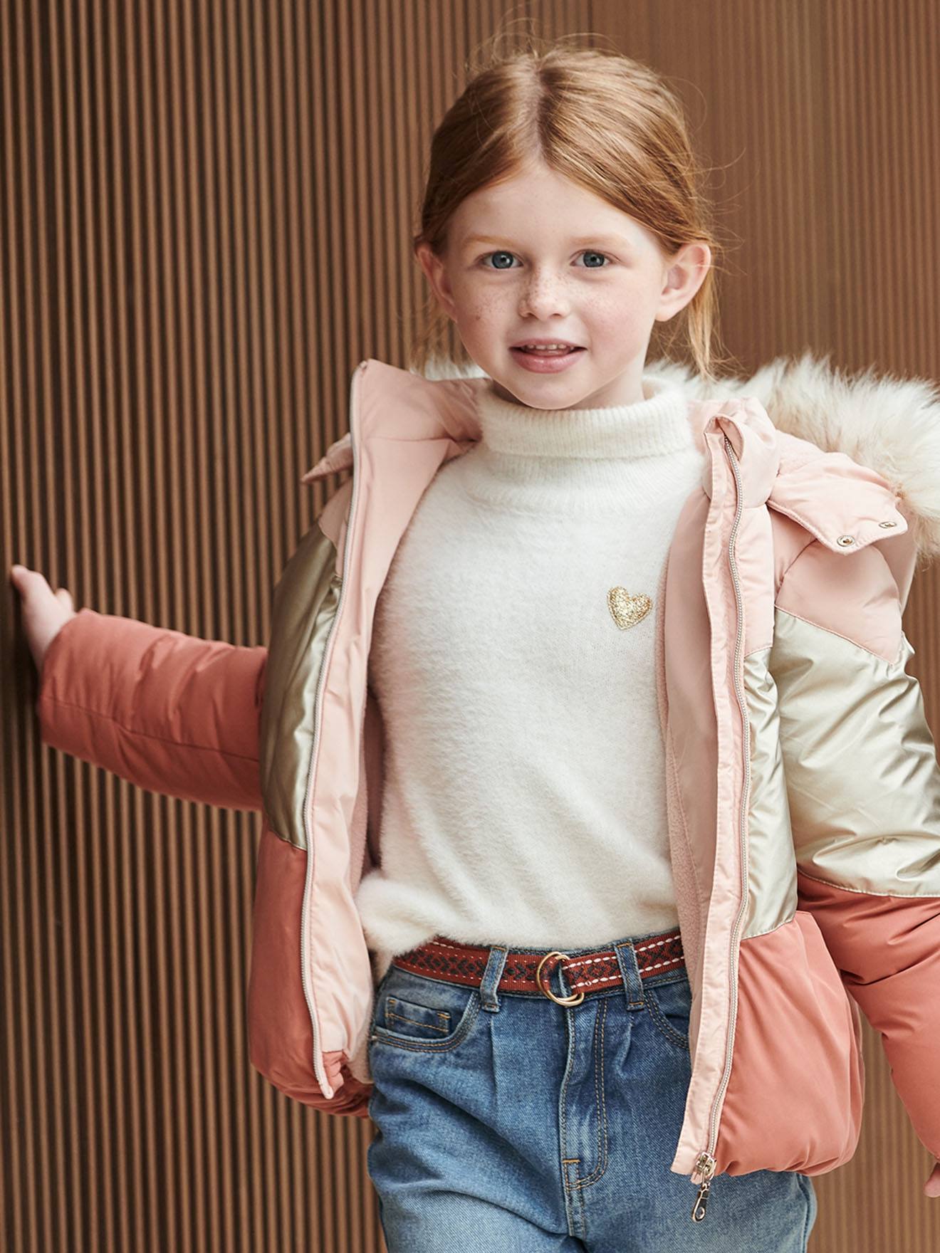 Jean forme balloon fille denim stone